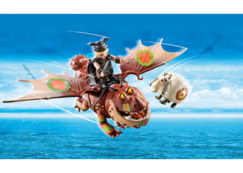 Playmobil - Dragon Racing: Fishlegs and Meatlug (8214914531627)
