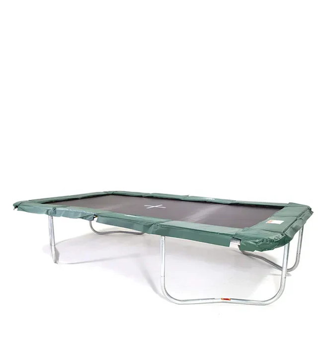 GeeTramp Force 10x17ft Rectangle Trampoline - In Ground - High Bounce