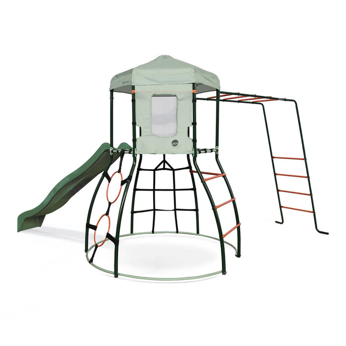 Metal Climbing Dome with Slide