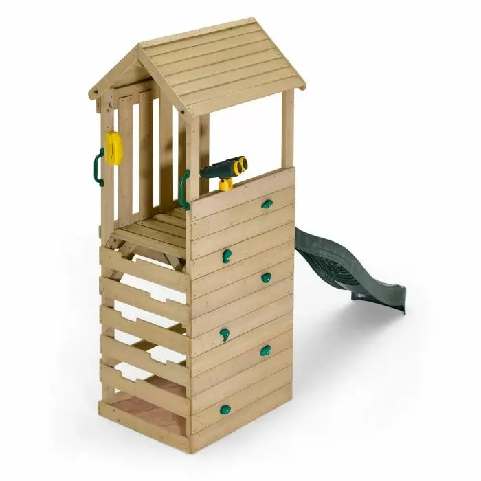 Plum Lookout Tower Playcentre | Wooden Climbing Frame for Kids Outdoor Play (Perth Delivery Only)