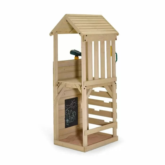 Plum Lookout Tower Playcentre | Wooden Climbing Frame for Kids Outdoor Play (Perth Delivery Only)