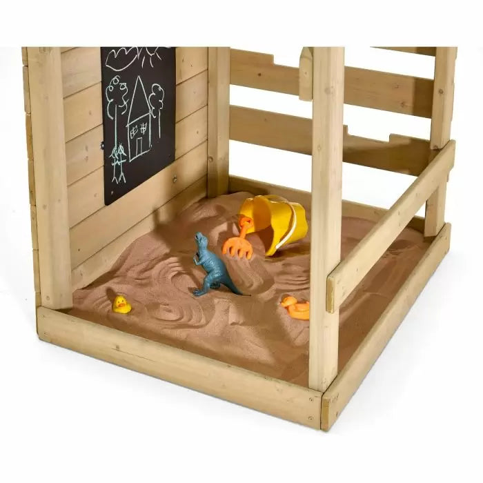 Plum Lookout Tower Playcentre | Wooden Climbing Frame for Kids Outdoor Play (Perth Delivery Only)