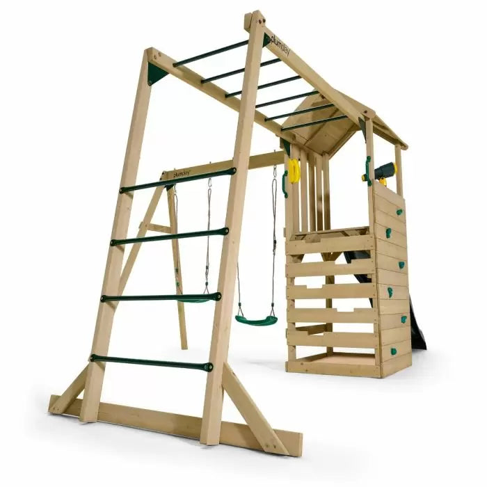 Plum Lookout Tower Play Centre with Swings and Monkey Bars | Outdoor Adventure Playset for Kids (Perth Delivery Only)