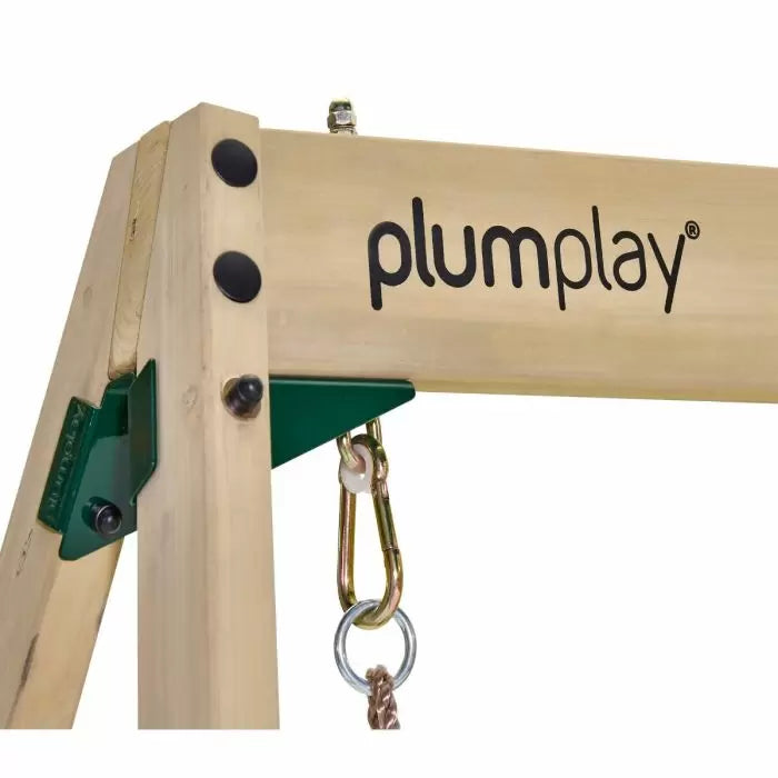 Plum Lookout Tower Playcentre with Swings | Wooden Adventure Climbing Frame for Kids (Perth Delivery Only)