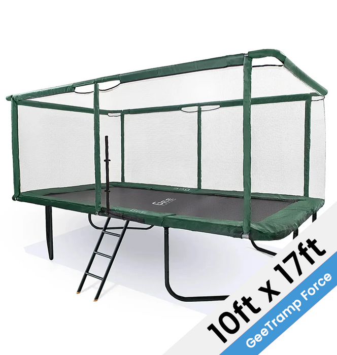 GeeTramp Force 10ft x 17ft Rectangle Trampoline (FREE Perth Only Delivery)