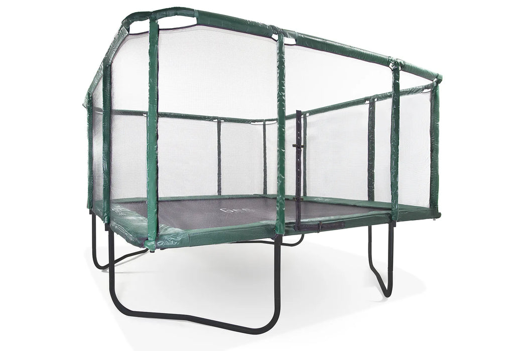 GeeTramp Force 14ft x 16ft Rectangle Trampoline - Family Fun Bundle