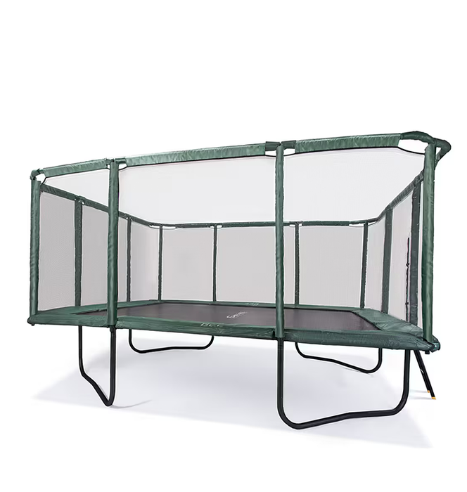 GeeTramp Force 14x16ft Rectangle Trampoline - Black Edition - Standard