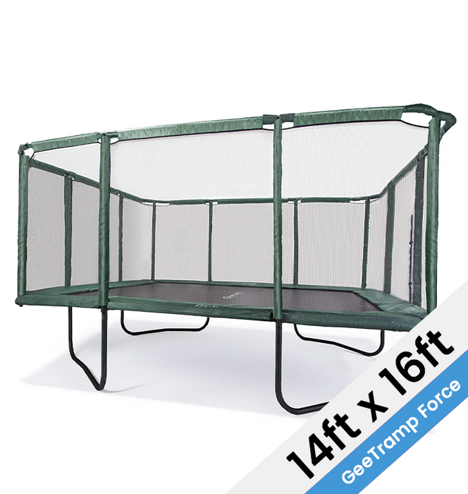 GeeTramp Force 14ft x 16ft Rectangle Trampoline (FREE Perth Only Delivery)
