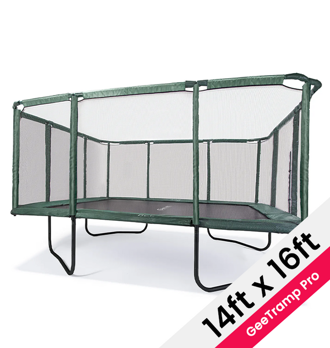GeeTramp Force Pro 14ft x 16ft Rectangle Trampoline (FREE Perth Only Delivery)