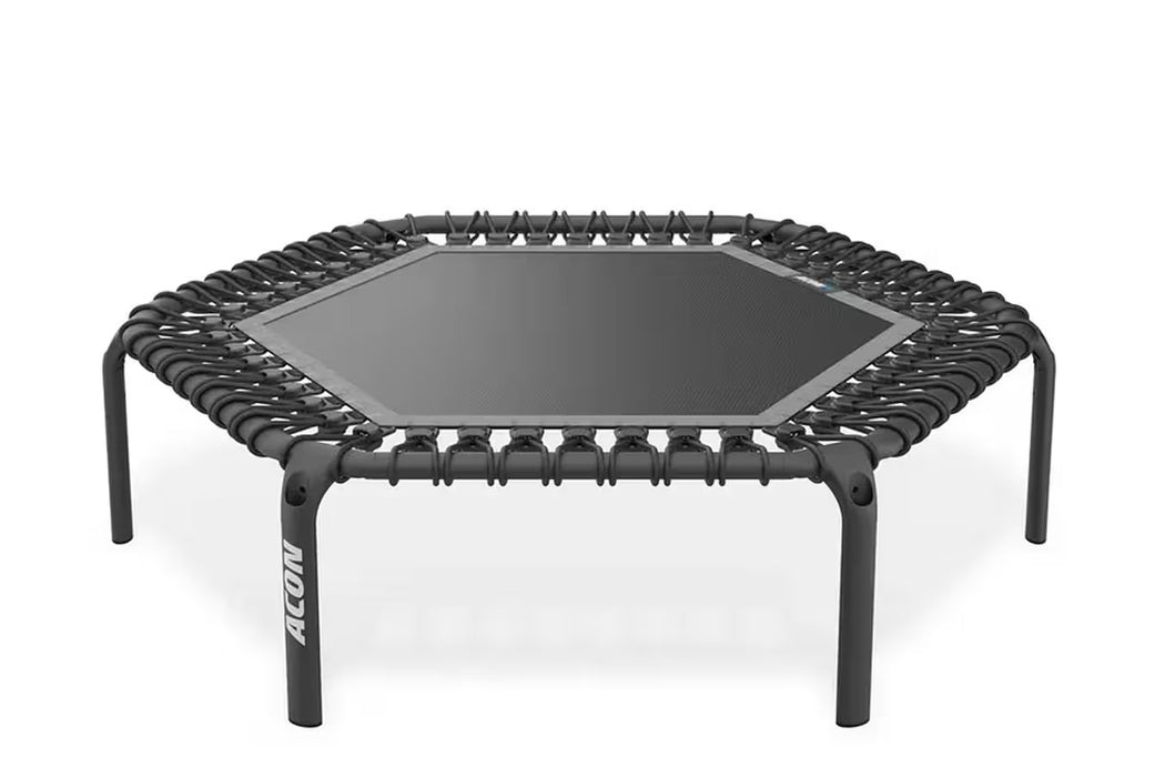 ACON Fitness Rebounder - Hexagon Rebounder Trampoline - 55" (1.41m) Black