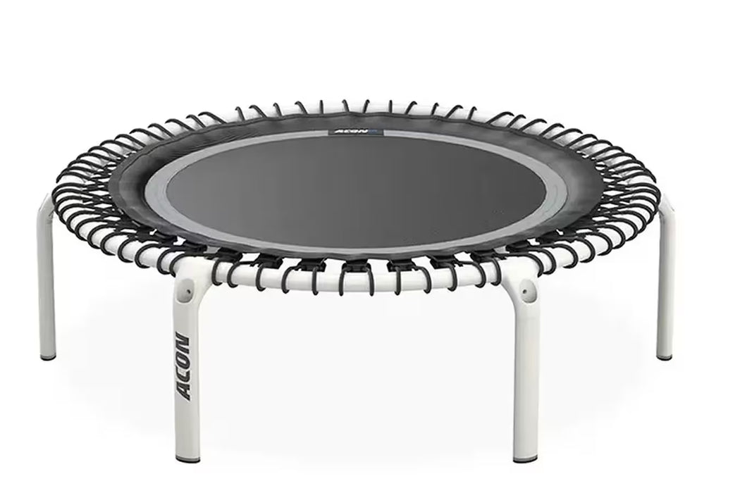 ACON Fitness Rebounder - Round Rebounder Trampoline - 44" (1.12m) White