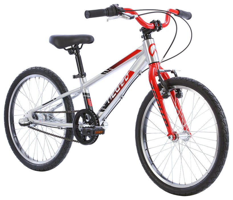 Neo+ 20 3i Boys Brushed Alloy / Red, Black Fade