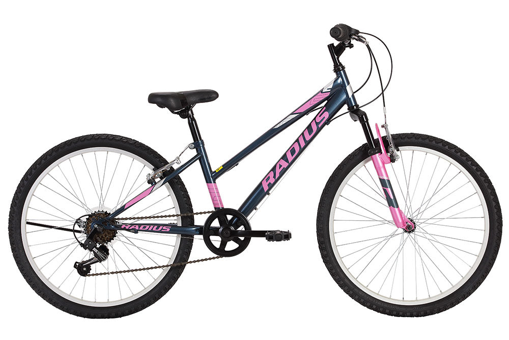 Lynx 24Inch Gloss Charcoal/Pink/Chrome