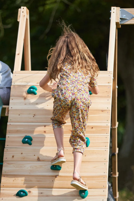 Climbing Pyramid with Slide & Swings