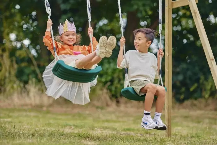 Plum Lookout Tower Play Centre with Swings and Monkey Bars | Outdoor Adventure Playset for Kids (Perth Delivery Only)