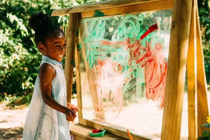 Plum Discovery Create & Paint Easel | Outdoor Art Easel for Kids (Perth Delivery Only)