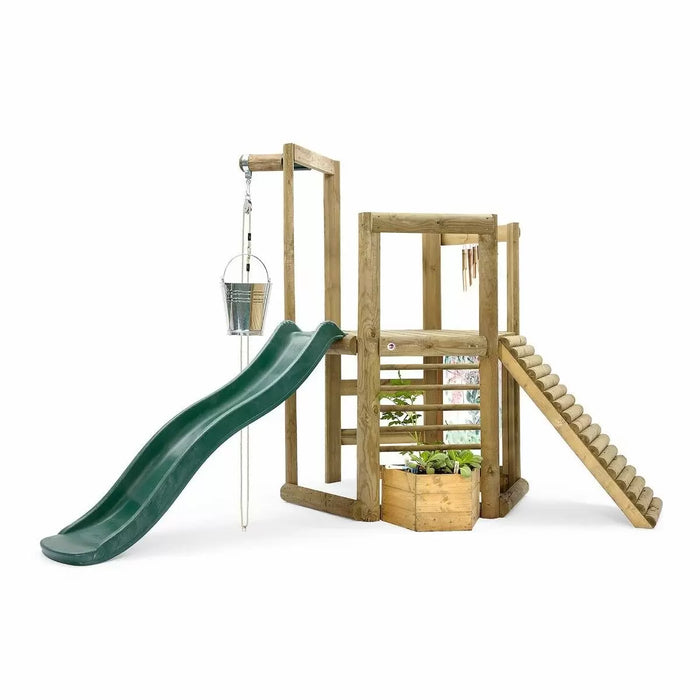 Plum Woodland Treehouse | Wooden Jungle Gym for Kids with Accessories (Perth Delivery Only)