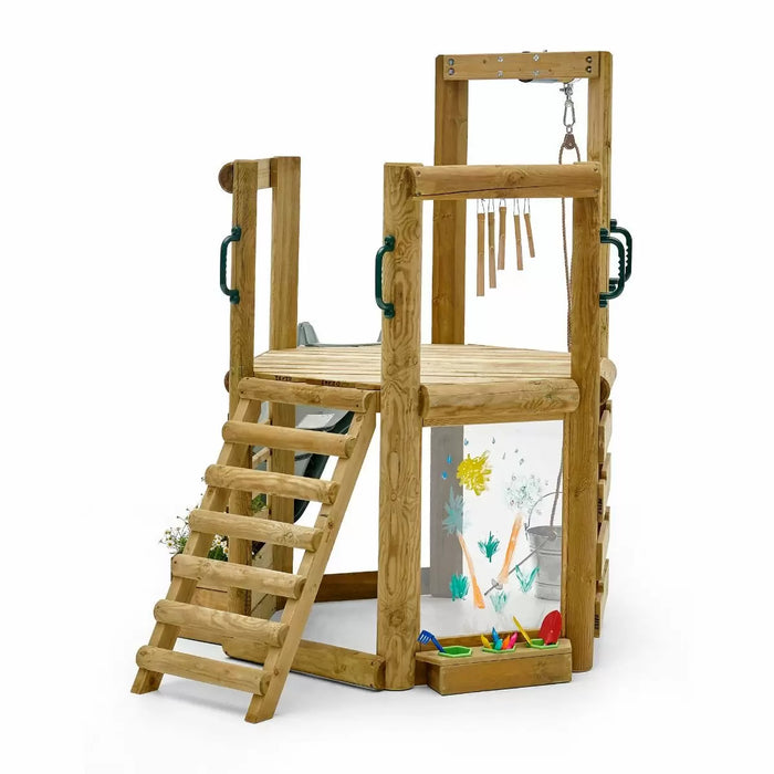 Plum Woodland Treehouse | Wooden Jungle Gym for Kids with Accessories (Perth Delivery Only)