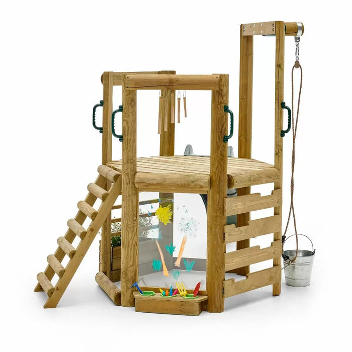 Plum Woodland Treehouse | Wooden Jungle Gym for Kids with Accessories (Perth Delivery Only)