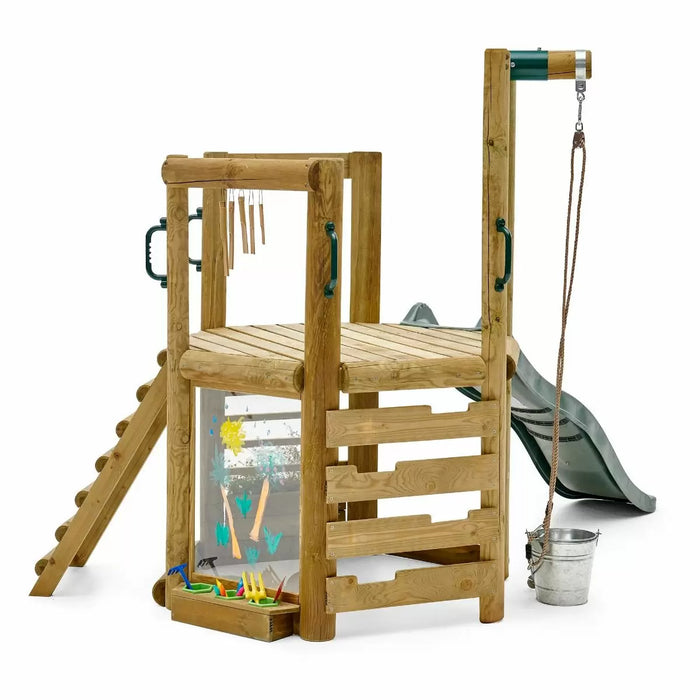 Plum Woodland Treehouse | Wooden Jungle Gym for Kids with Accessories (Perth Delivery Only)