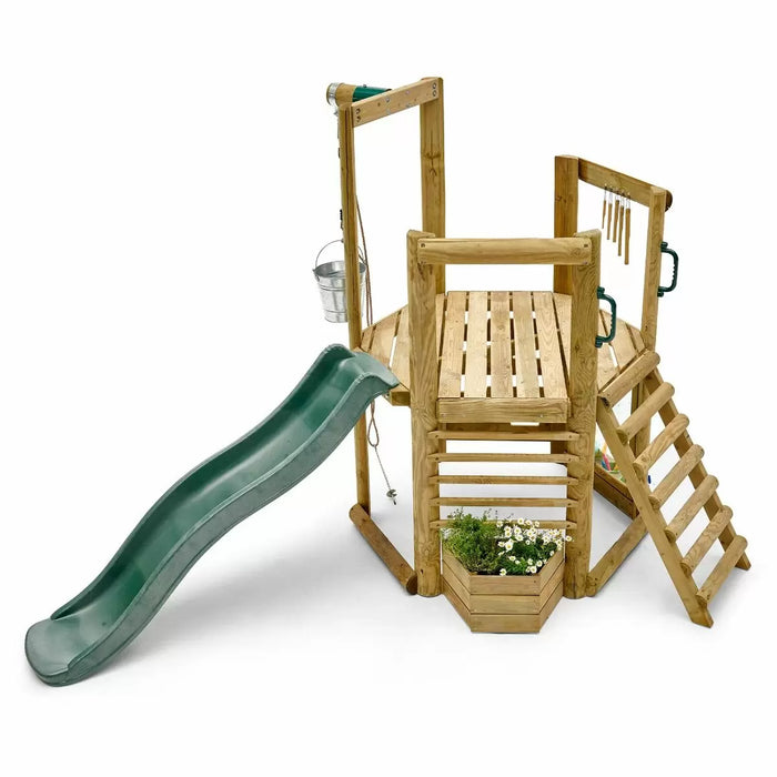 Plum Woodland Treehouse | Wooden Jungle Gym for Kids with Accessories (Perth Delivery Only)