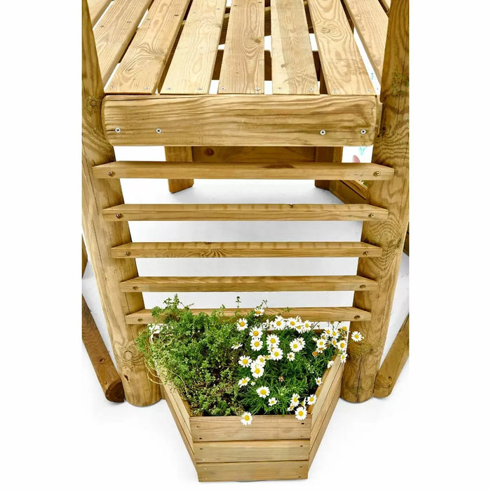 Plum Woodland Treehouse | Wooden Jungle Gym for Kids with Accessories (Perth Delivery Only)
