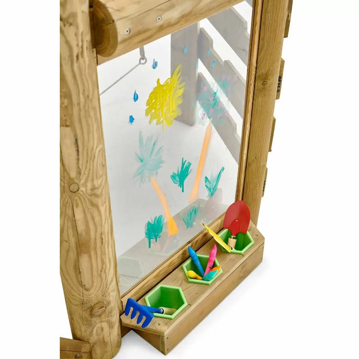 Plum Woodland Treehouse | Wooden Jungle Gym for Kids with Accessories (Perth Delivery Only)