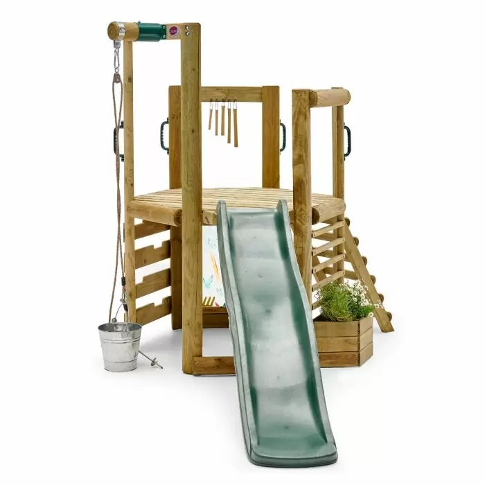 Plum Woodland Treehouse Wooden Jungle Gym for Kids with