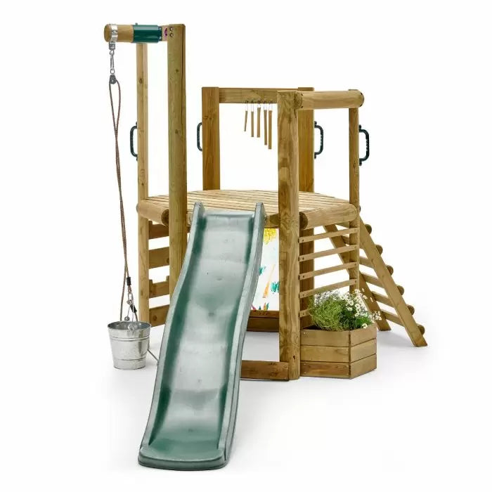 Plum Woodland Treehouse | Wooden Jungle Gym for Kids with Accessories (Perth Delivery Only)