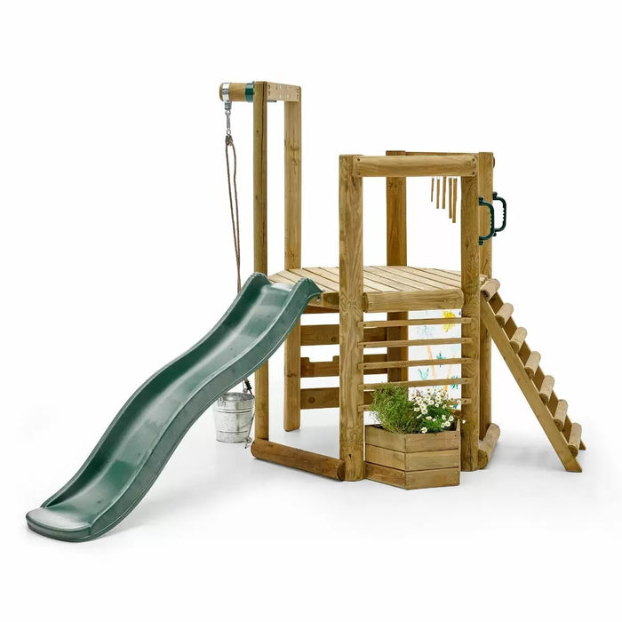 Plum Woodland Treehouse | Wooden Jungle Gym for Kids with Accessories (Perth Delivery Only)