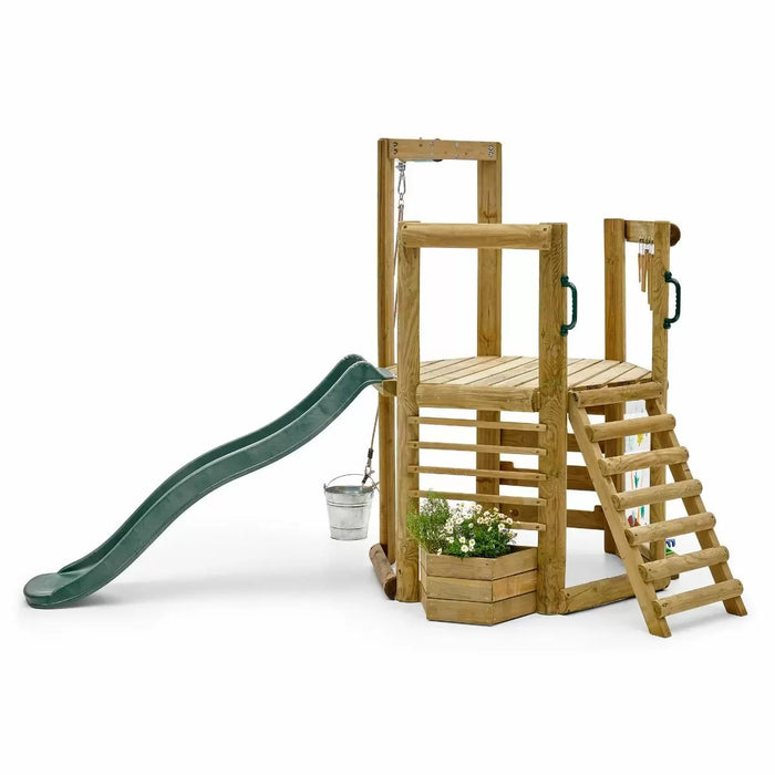Plum Woodland Treehouse | Wooden Jungle Gym for Kids with Accessories (Perth Delivery Only)