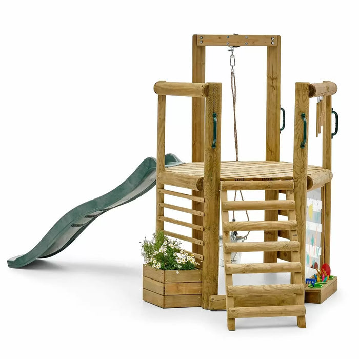 Plum Woodland Treehouse | Wooden Jungle Gym for Kids with Accessories (Perth Delivery Only)