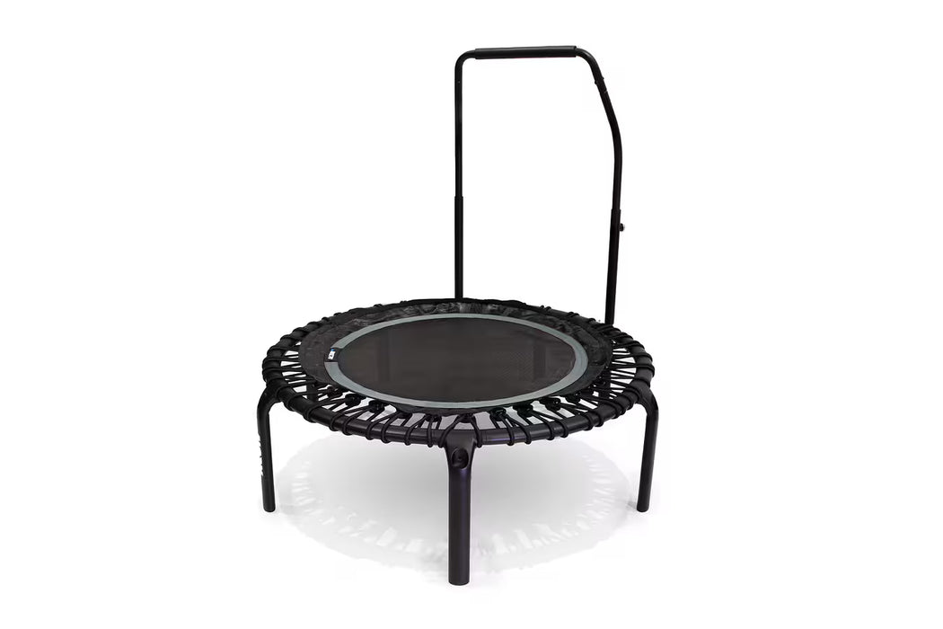 ACON Fitness Rebounder - Round Rebounder Trampoline w/ Handle - 44" (1.12m) Black