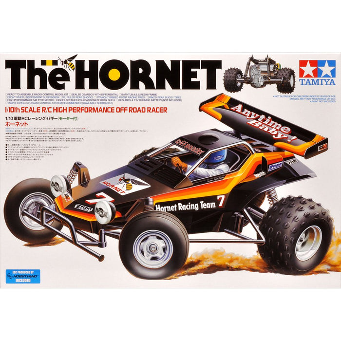 TAMIYA RC 1/10 THE HORNET 2004 (Remote & batter pack included)
