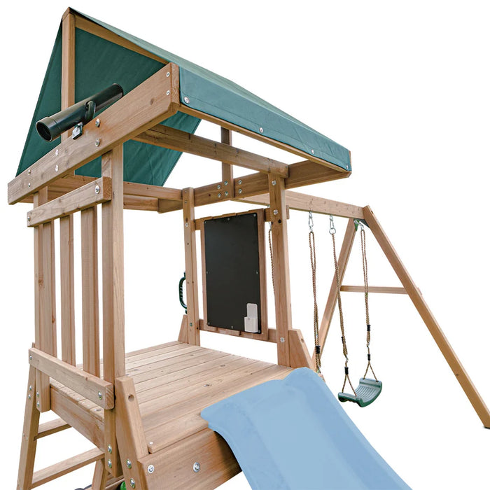 Greenvale Play Centre with 1.8m Slide (Cubby Clearance)