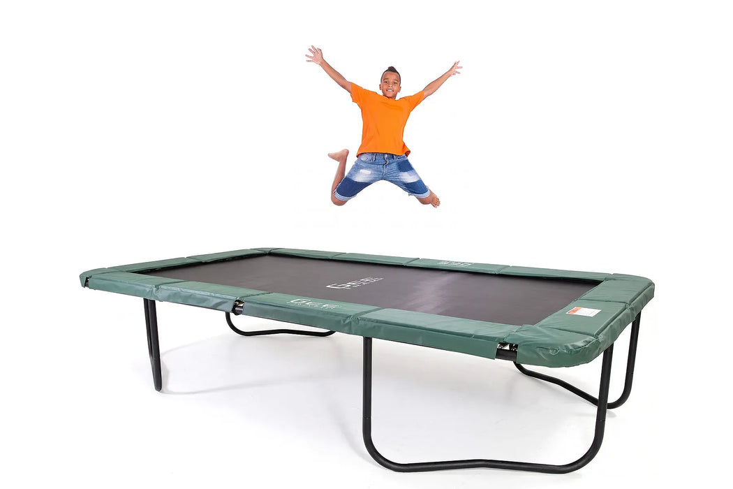 GeeTramp Force Pro 10ft x 17ft Rectangle Trampoline - In Ground