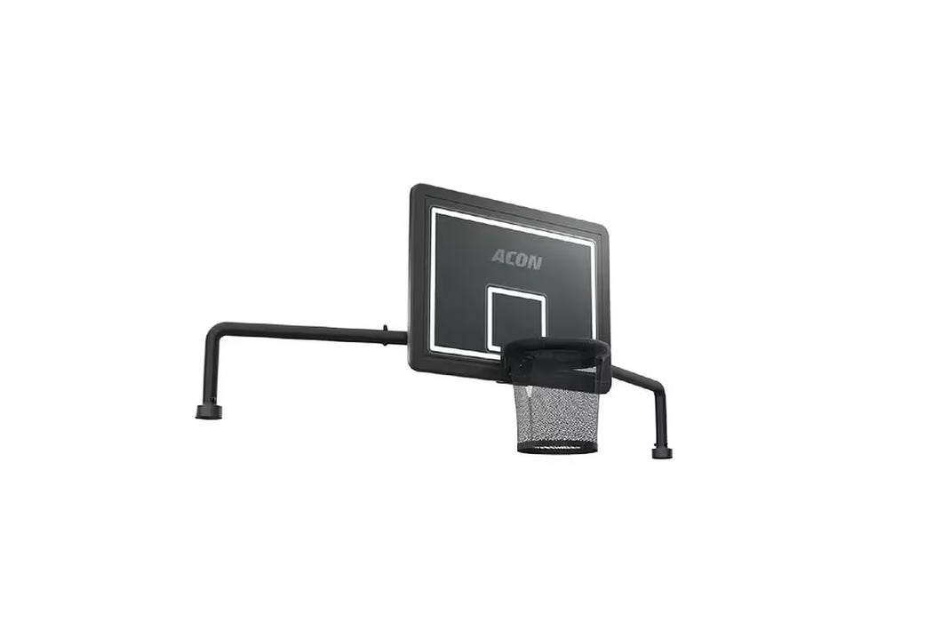 ACON X Basketball Hoop with Back Net for 17ft Rectangle Trampoline Accessories