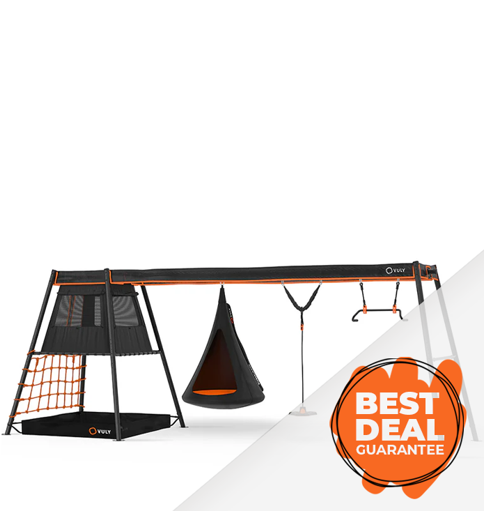 Vuly Cubby House Cubby Swing Set Vuly 360 Pro Large Cubby Spin