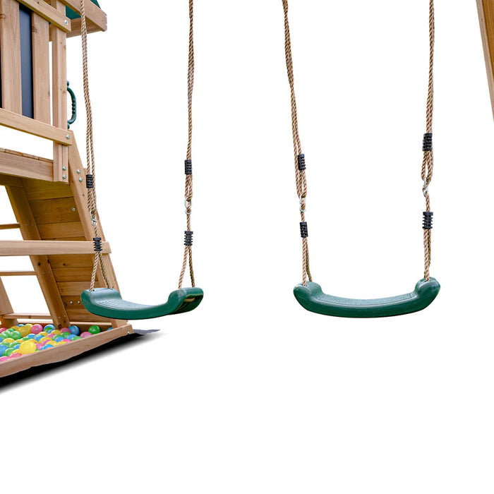Greenvale Play Centre with 1.8m Slide (Cubby Clearance)