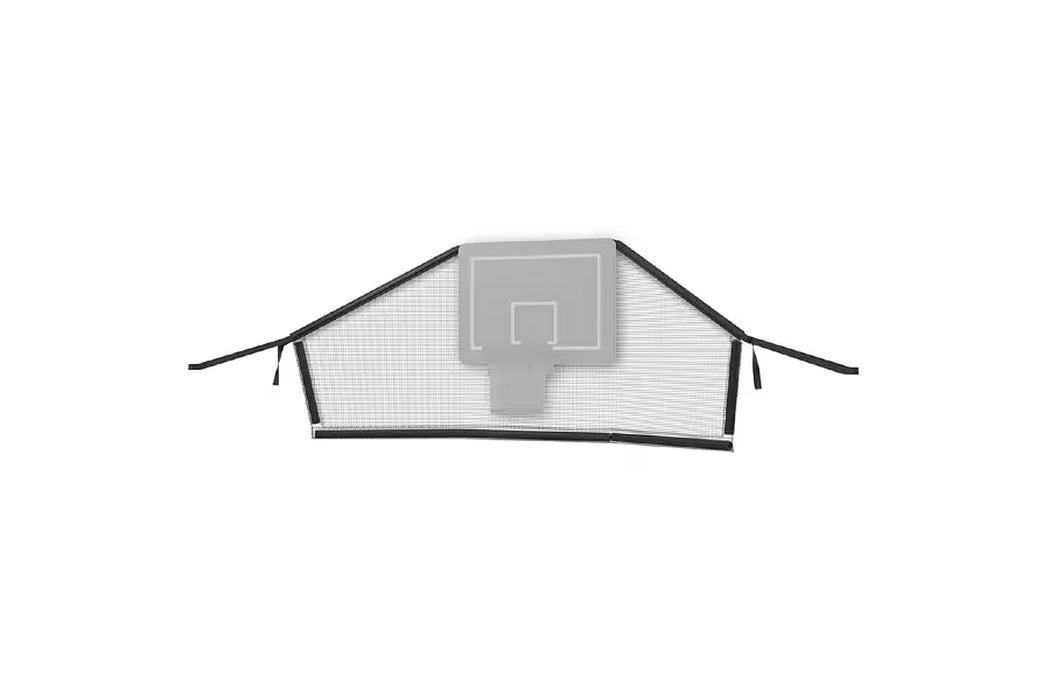ACON X Basketball Hoop with Back Net for 17ft Rectangle Trampoline Accessories