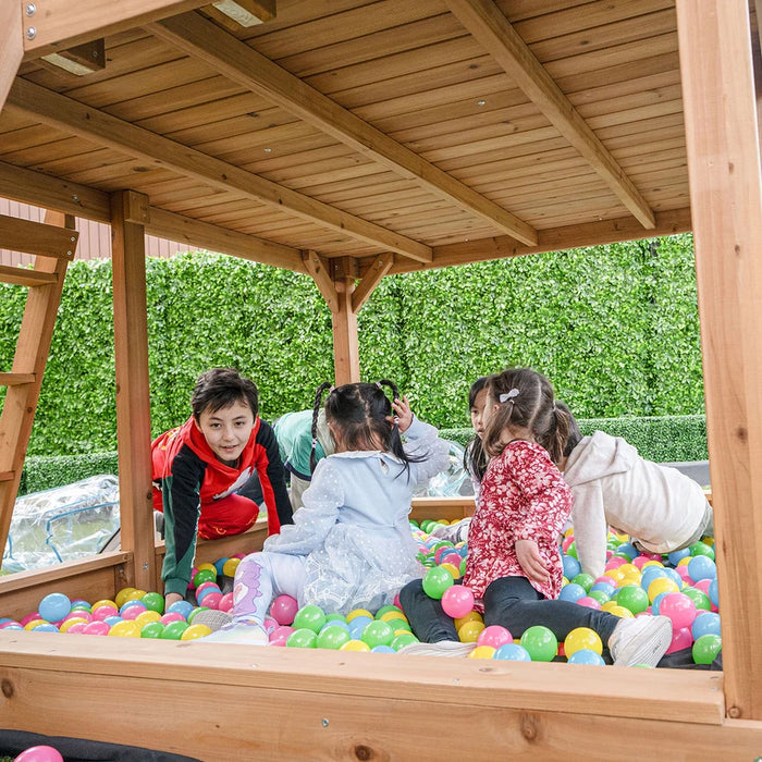 Warrigal Cubby House with 2.2m Slide (Cubby Clearance)