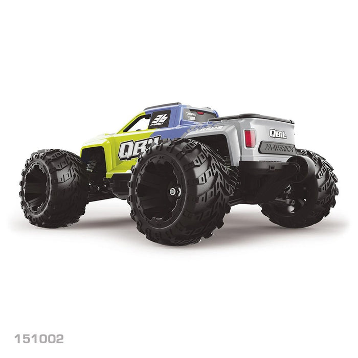 MAVERICK 1/16 QBIT MT PRO MONSTER TRUCK -  FLUORO GREEN