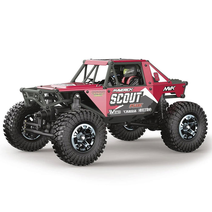 Maverick Scout-24 Flux Rock Crawler - Red