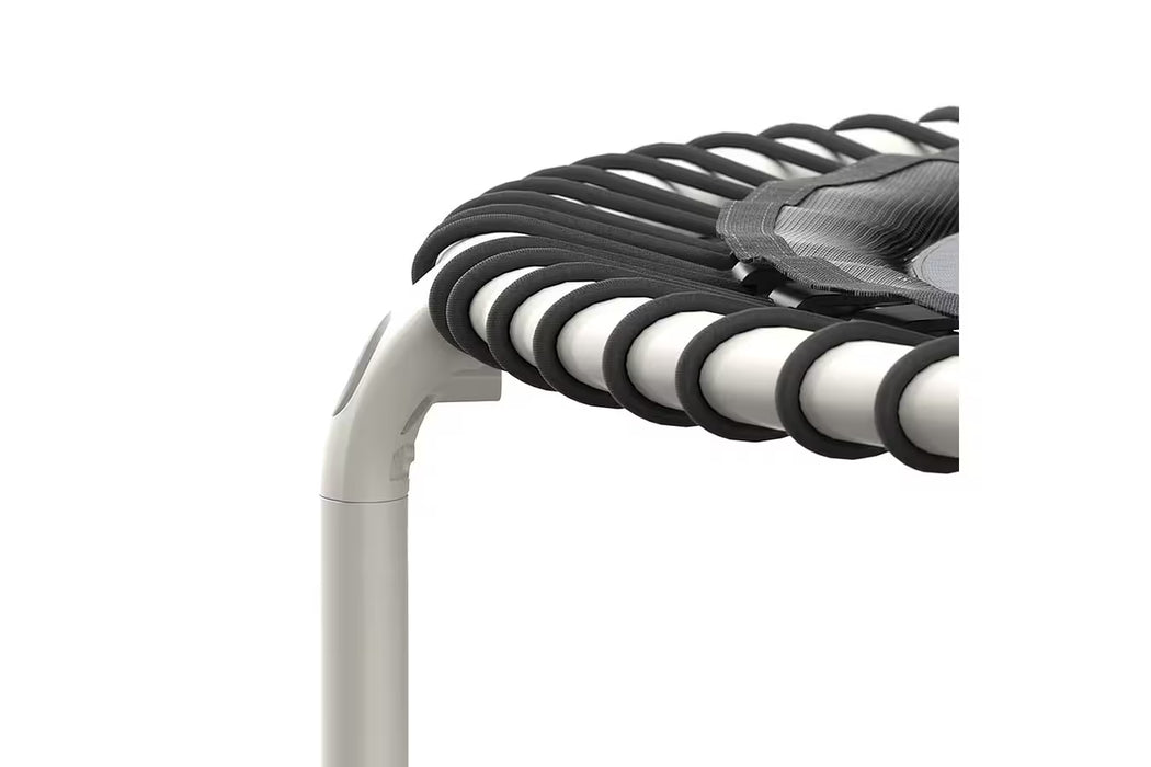 ACON Fitness Rebounder - Round Rebounder Trampoline w/ Handle - 44" (1.12m) White