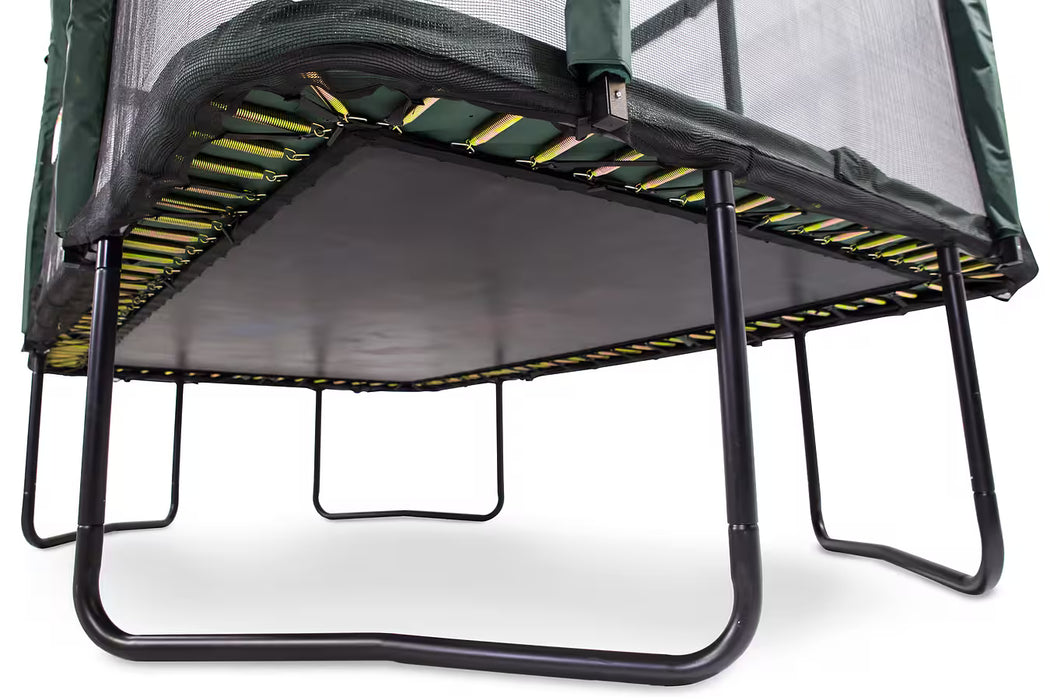 GeeTramp Force 7x10ft Rectangle Trampoline Black Edition