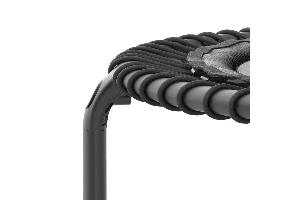 ACON Fitness Rebounder - Round Rebounder Trampoline w/ Handle - 44" (1.12m) Black