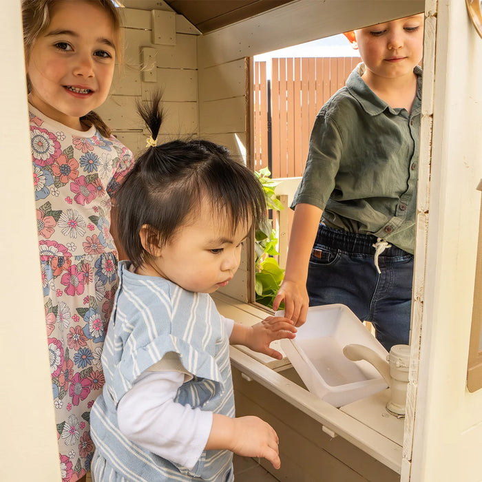 Silverton Cubby House with 1.8m Slide (Green)