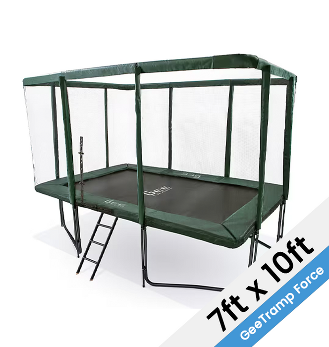 GeeTramp Force 7x10ft Rectangle Trampoline (FREE Perth Only Delivery)