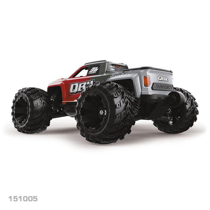 MAVERICK 1/16 QBIT MT FLUX MONSTER TRUCK - RED