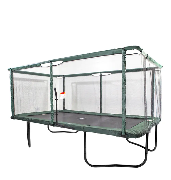 GeeTramp Force 10x17ft Rectangle Trampoline - Black Edition - Standard